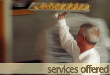 Catering Services Offered