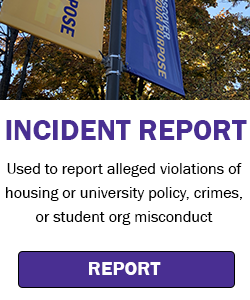 Incident Report - Stevens Point Campus