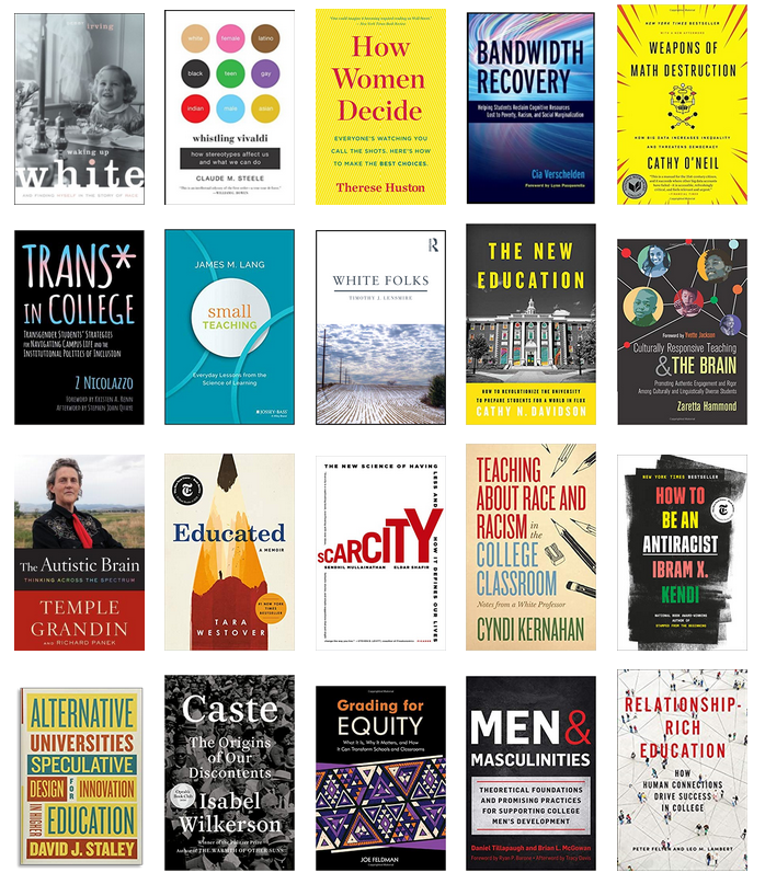 a wallpaper view of previous book group books
