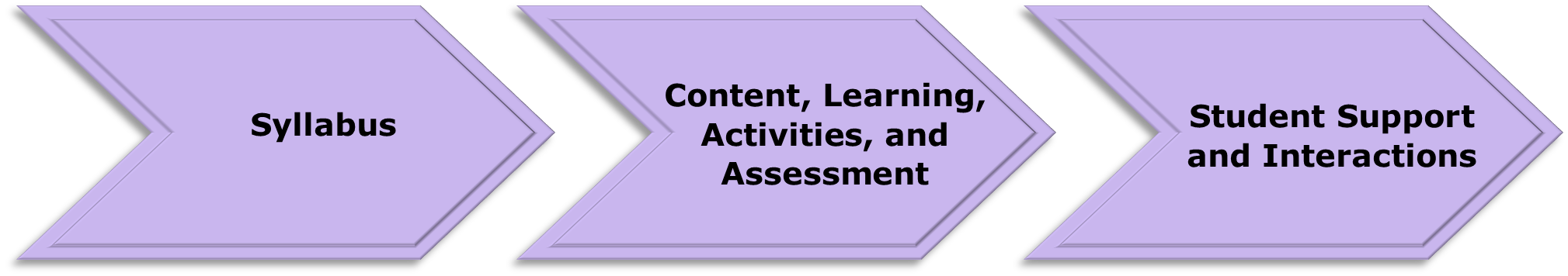 Syllabus, Content, Activities, Assessment, and Student Support & Interactions