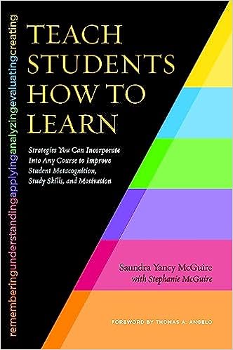 Teach Students How to Learn book cover