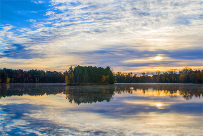 Lake Joanis sunrise
