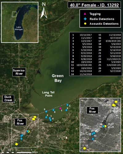 Wisconsin Muskie Fishing Map Guide (Fishing Maps from Sportsman's