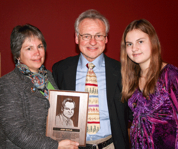 John Kotar, pictured with his family, is the most recent Wisconsin Forestry Hall of Fame Inductee