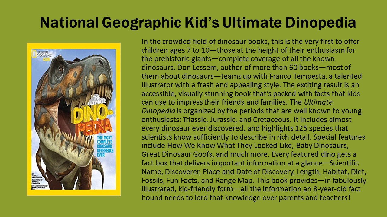 National Geographic Kids Ultimate Dinopedia