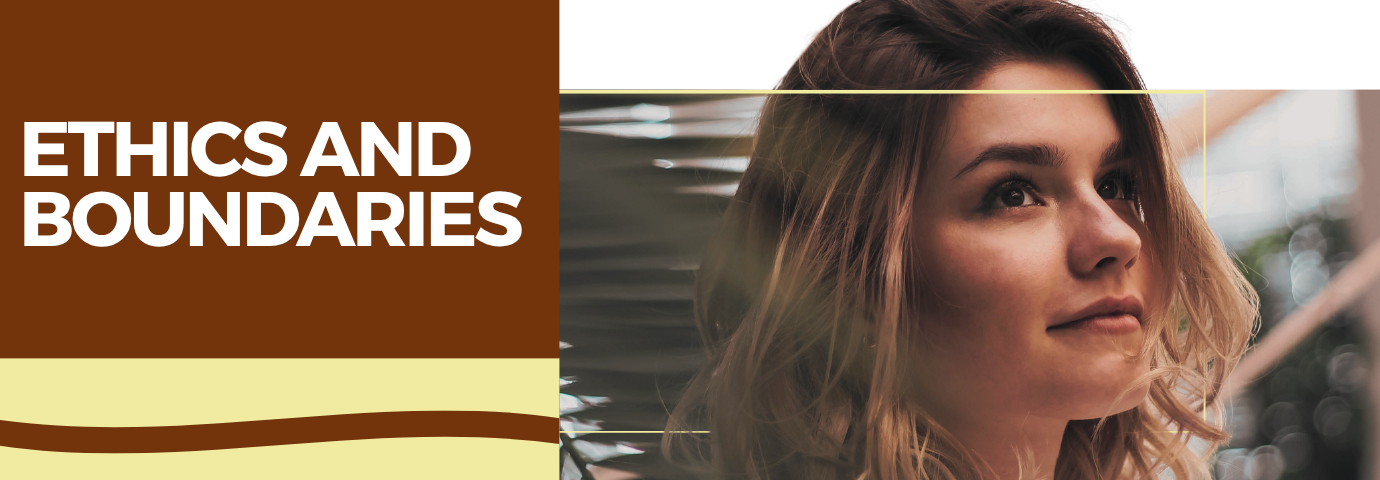 Ethics and Boundaries - Button to Webpage