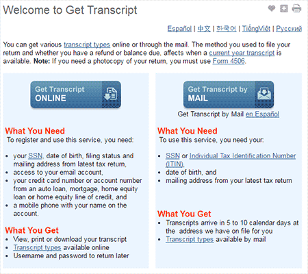 Get Transcript