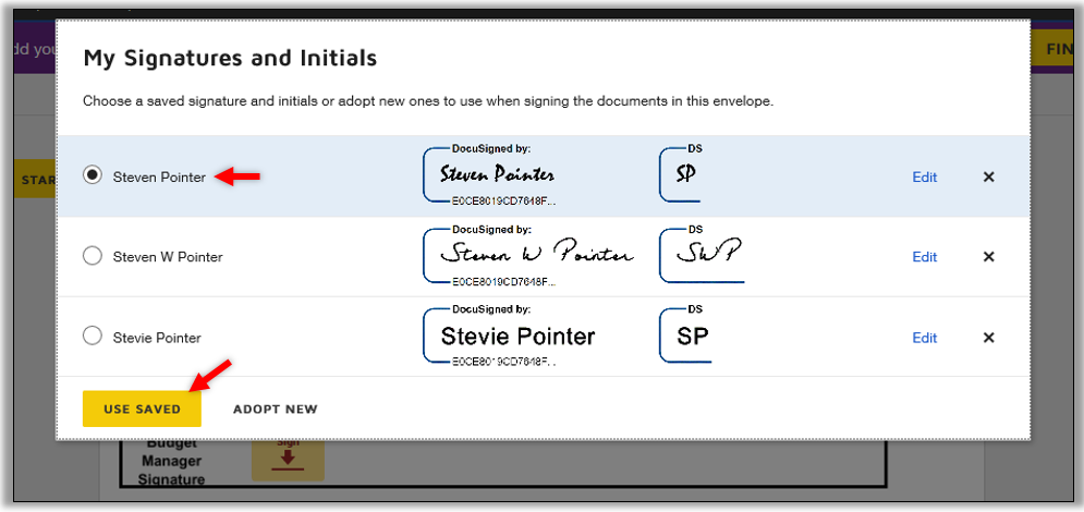 DocuSign Information Technology UWSP