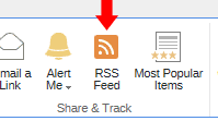 view RSS button