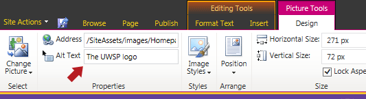 Picture Tools tab