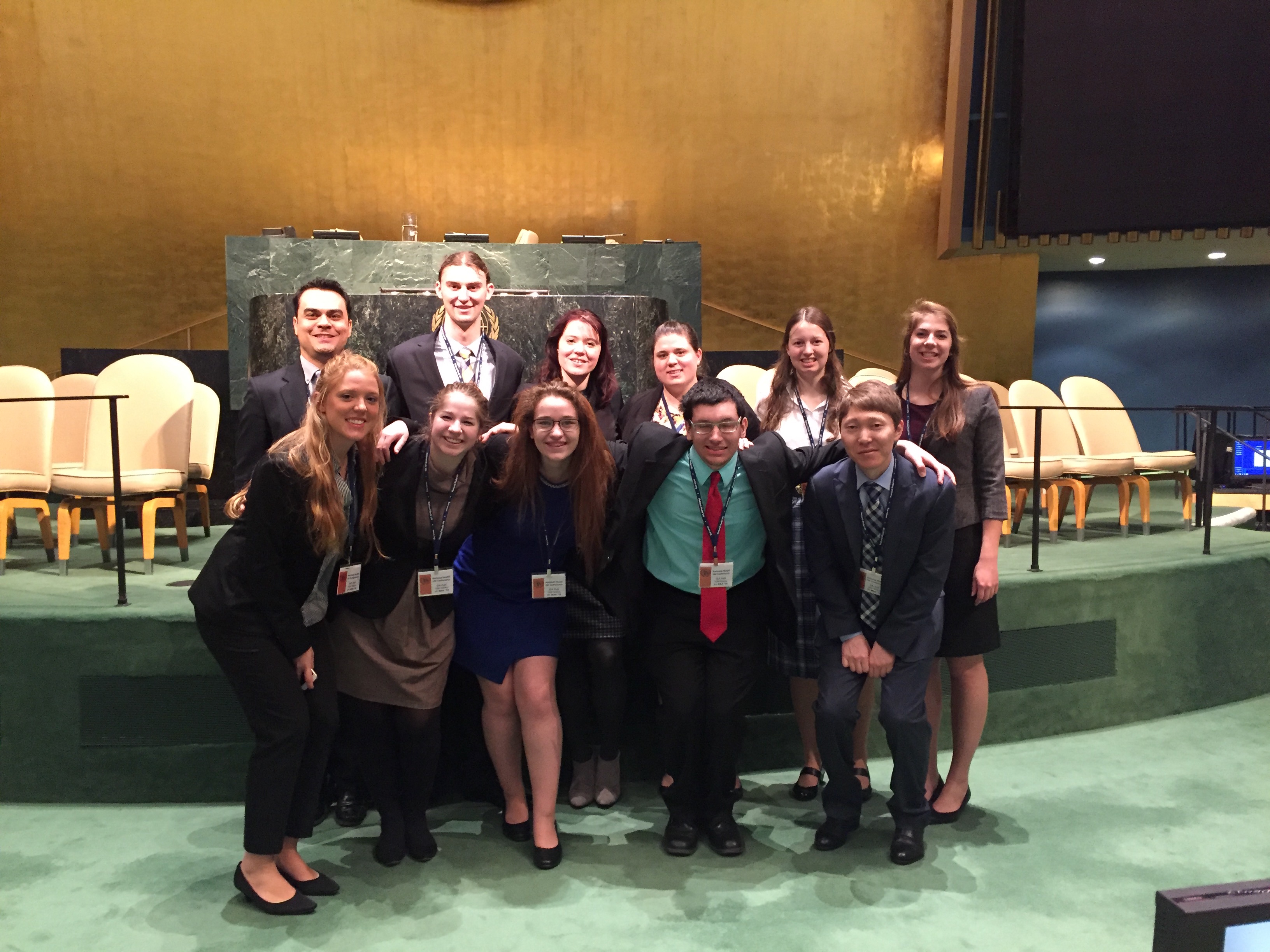 UWSP Delegates to the 2009 Model UN National Meeting