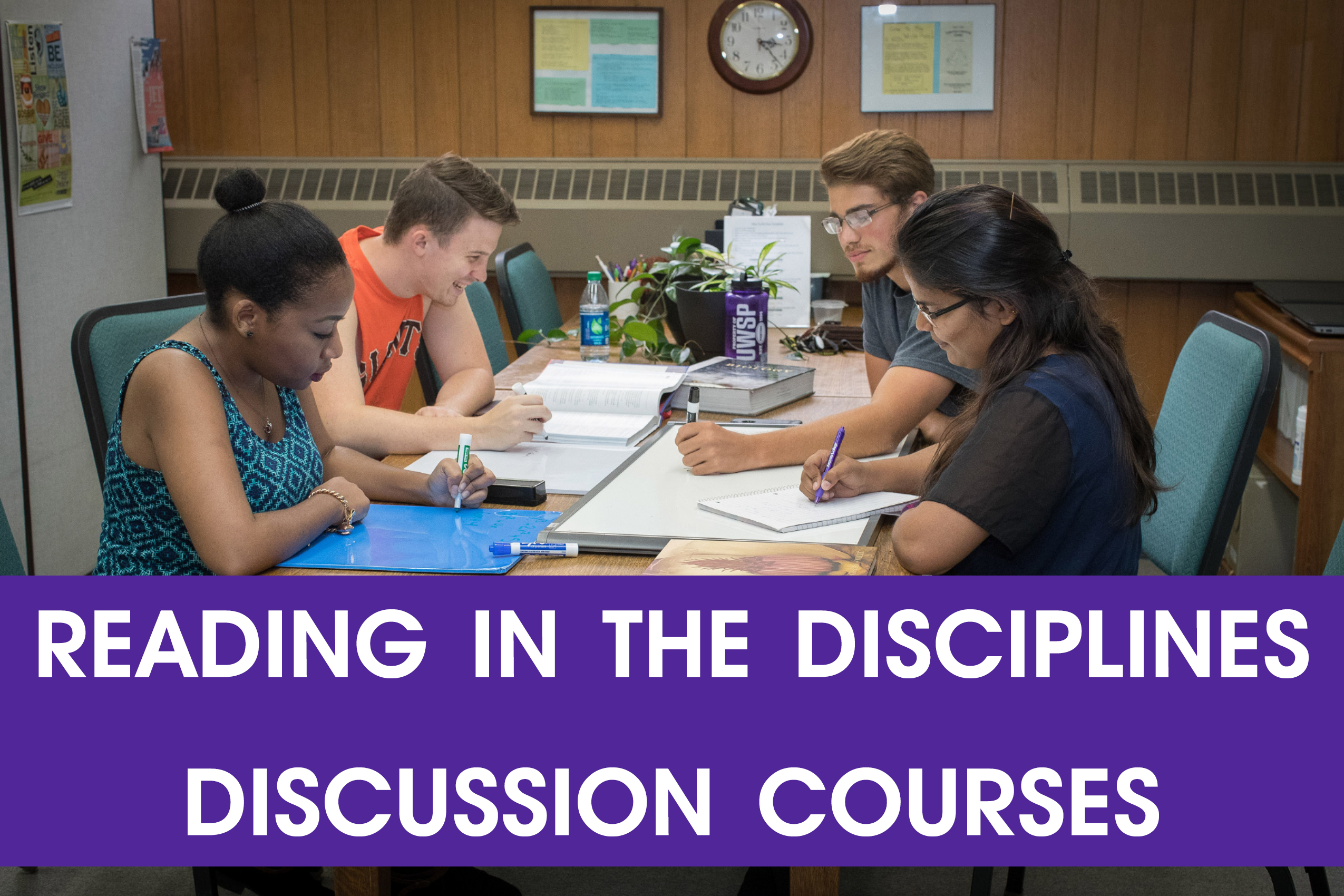 Reading In the Disciplines Discussion Courses