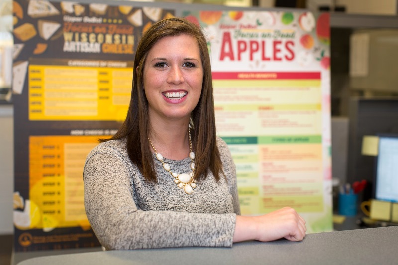 UW-Stevens Point dietetics major Alyssa Blume