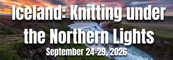 Iceland: Knitting Under the Northern Lights