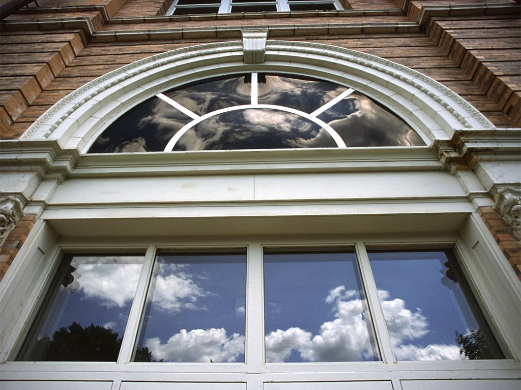 Window in Old Main