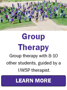 a group of UWSP students spread out in a grassy area of campus